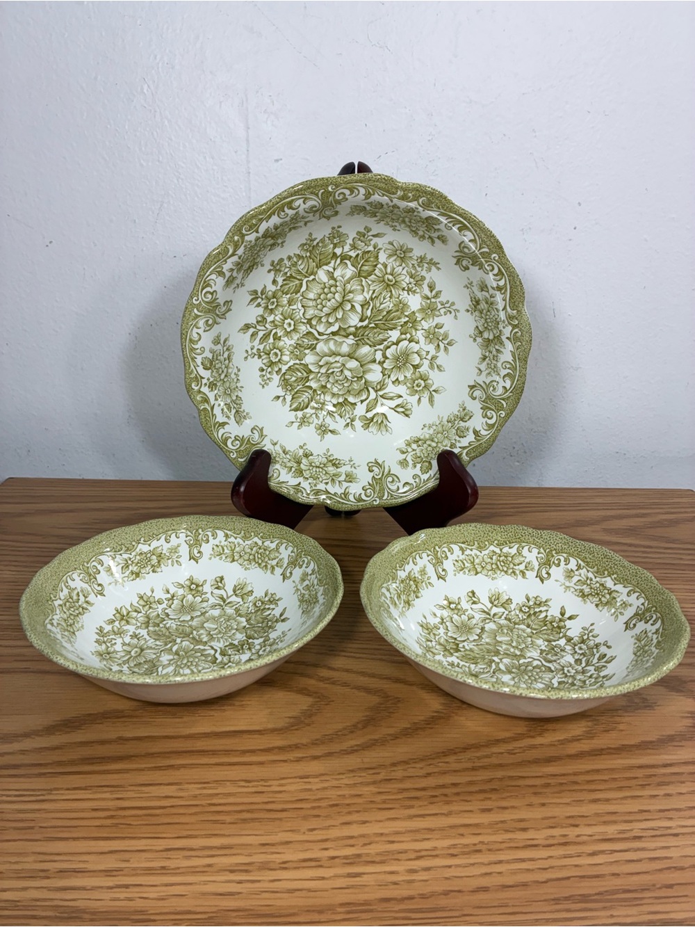 Royal Staffordshire J&G Meakin Avondale Serving Bowls - Set of 3